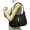 GUCCI Borsa a mano donna Jackie 1961 piccola GG in pelle denim nera a tracolla