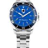 PRESTIGE & DELUXE Orologio da polso uomo Lowell Sampdoria Gent Bracc Cinturino Acciaio inossidabile - Quadrante 41 mm in confezione ufficiale + portachiave calcio