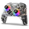 IINE Wireless Pro Gaming Controller for Switch 2/ Switch/OLED/Lite/PC/Mobile, Hall Effect Joysticks, ALPS HD Vibration, RGB Lighting, APP Customization, Programmable Macro, Turbo, Gyro Sensor