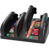 ADHJIE Supporto di ricarica per controller Nintendo Switch 2, dock di ricarica per joypad per 4 switch 2 controller, ricarica controller all-in-one e archiviazione per schede di memoria di gioco con cavo USB