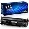 Halloya Toner 83A CF283A compatibile con HP LaserJet Pro MFP M127fw M125nw | Compatibile con HP LaserJet Pro MFP M125a M127fn M127fs M225dn M225dw M201dw M201n (1 nero)