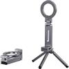 Marchfunny Treppiede portatile leggero da viaggio, 172,7 cm, colore: nero | Gambe telescopiche a 8 sezioni, si estendono da 11 a 172,7 cm, supporto robusto, foto di gruppo, configurazione vlogging