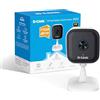 D-Link DCS-6012 Telecamera di sicurezza Wi-Fi per interni, rilevamento di persone AI, avvisi sonori e di movimento, visione notturna, audio bidirezionale, sicurezza WPA3, registrazione cloud di 1 anno