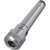 BlissfulAbode MT2-ER16 Supporto mandrino pinza per m10 Adattatore per albero conico per fresatrice, trapano, tornio, in acciaio al carbonio, lunghezza 120 mm