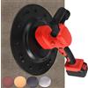 Generic Miscelatore per intonaco senza fili, potenza 600-900W, 4 tipi di cazzuola, asta telescopica, motore con nucleo in rame, lucidatrice per superfici per pareti di sabbia grossolana/fine e stucco