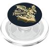 Fantasy Bookish Realm Fantasy Book Dragon per gli amanti dei libri e lettori PopSockets PopGrip per MagSafe
