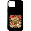 Grown Up Apple Juice Co. Custodia per iPhone 15 Plus Succo di mela per adulti Divertente Sidro duro Bere Umorismo