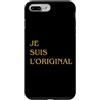 APezzani Wear Custodia per iPhone 7 Plus/8 Plus Je Suis L'Original Essere Unico Frase Ironica