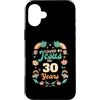 Turning 30 Birthday Outfit 30 Year Old B Custodia per iPhone 16 Plus Amato da Gesù per 30 anni 30° compleanno tema cristiano