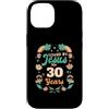 Turning 30 Birthday Outfit 30 Year Old B Custodia per iPhone 14 Amato da Gesù per 30 anni 30° compleanno tema cristiano