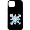 Rimefern Sketches Custodia per iPhone 15 Plus Fiocco Di Neve Triste Personaggio Carino Inverno Disegno