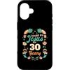Turning 30 Birthday Outfit 30 Year Old B Custodia per iPhone 16 Amato da Gesù per 30 anni 30° compleanno tema cristiano