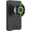 ShroomBoom Psychedelic Art Astratto Geometria Sacra Trippy Psichedelico Linea Art Pattern PopSockets PopWallet per MagSafe
