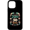 Turning 30 Birthday Outfit 30 Year Old B Custodia per iPhone 13 Pro Max Amato da Gesù per 30 anni 30° compleanno tema cristiano