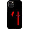 MASH MOSH Custodia per iPhone 11 Pro Taiwan, mappa, silhouette, bandiera, strisce, taiwanese, orgoglio