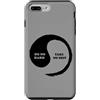 Delta12Designs Custodia per iPhone 7 Plus/8 Plus Yinyang della vita - Non fare del male, non prendere merda