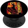 Flamenco Spanish Graphics Flamenco Ballerino e Chitarra - Spagna PopSockets PopGrip Adesivo