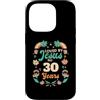 Turning 30 Birthday Outfit 30 Year Old B Custodia per iPhone 14 Pro Amato da Gesù per 30 anni 30° compleanno tema cristiano
