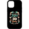 Turning 30 Birthday Outfit 30 Year Old B Custodia per iPhone 12/12 Pro Amato da Gesù per 30 anni 30° compleanno tema cristiano