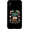 Turning 30 Birthday Outfit 30 Year Old B Custodia per iPhone XS Max Amato da Gesù per 30 anni 30° compleanno tema cristiano