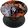 Halloween Fall Black Ghost c1-ghost Grip Halloween Fall Black Ghost c1-ghost PopSockets PopGrip Adesivo
