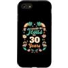 Turning 30 Birthday Outfit 30 Year Old B Custodia per iPhone SE (2020) / 7/8 Amato da Gesù per 30 anni 30° compleanno tema cristiano