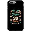 Turning 30 Birthday Outfit 30 Year Old B Custodia per iPhone 7 Plus/8 Plus Amato da Gesù per 30 anni 30° compleanno tema cristiano