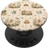Cottagecore Farm Studio Agnello Bluebird Cottagecore Fattoria Acquerello PopSockets PopGrip Adesivo
