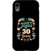 Turning 30 Birthday Outfit 30 Year Old B Custodia per iPhone XR Amato da Gesù per 30 anni 30° compleanno tema cristiano