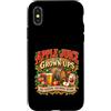 Grown Up Apple Juice Co. Custodia per iPhone X/XS Succo di mela per adulti Divertente Sidro duro Bere Umorismo
