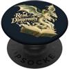 Fantasy Bookish Realm Fantasy Book Dragon per gli amanti dei libri e lettori PopSockets PopGrip Adesivo