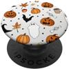 Ghost Pumpkin Skull Bat Witch Hat Grip H Ghost Pumpkin Skull Bat Witch Hat PopSockets PopGrip Adesivo
