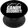 Funny Halloween Candy Security Tees Shir Candy Security Funny Easy Halloween Costume Adult Men Women PopSockets PopGrip Adesivo