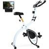 Unbranded Cyclette da interno pieghevole. Cyclette da interno pieghevole, particolarmente silenziosa, con sedile confortevole. Cyclette da allenamento, fitness bike, bici da cyclette da casa