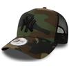 New Era New York Yankees A Frame Adjustable Trucker Cap Camo Essential