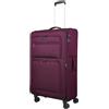 Travelite Valigia CUBIS taglia L 83 cm 118-130 litri trolley con lucchetto | Valigia morbida con 4 ruote doppie e piega di espansione, molto spazio per viaggi lunghi, 3,4 kg, 46 x 83 x 29-34 cm