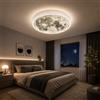 MAKA Plafoniera LED Luna 48W Ø50cm Soffitto 3 CCT 3000K 4000K 6500K IP20