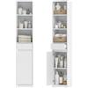 HOMCOM Mobile da Bagno Alto 172 cm con Ripiano Regolabile