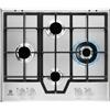 Electrolux Piano cottura gas 4 zone SERIE 600 Kgs64562Sx Steppower Inox (60cm)
