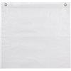 MAKA Telo Antipolvere Ponteggio 1,8x15m Bianco 60g/m² con Occhielli PE UV