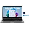 Samsung Galaxy Book5 360 15" AMOLED Ultra 7 258V 32GB/1TB SSD Win11 Copilot+PC ohne Netzteil (15.60", 1024 GB, 32 GB, DE), Notebook, Argento