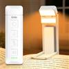 Gritin Luce per Lettura Libri a Letto-14 LED Spettro Completo per Occhi | Doppia Sorgente Luminosa, 5 Colori e 5 Luminosità, Lunga Durata, Ricaricabile con Clip per Amanti Libri