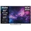 Haier - TV QD-Mini LED 55' 4K Ultra HD H55M90EUX Smart TV Nero - SPEDIZIONE GRATUITA