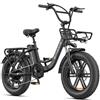 ENGWE - L20 BOOST Bicicletta elettrica pieghevole 250W, batteria agli ioni di litio 48V 13Ah, freni a disco idraulici, sospensione completa, pneumatic - SPEDIZIONE GRATUITA