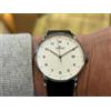 Junghans Orologio Junghans automatico 39,3 mm nero uomo moda 50 m impermeabile