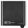 Salter 1066 BKDRAS15 Arc - bilancia da cucina digitale, massima precisione, pesa cucina, design sottile, display LCD, funzione Azzeramento e Aggiungi e pesa per pesare più ingredienti, nero