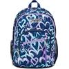 Seven Zaino Scuola Adavanced Detach, Viola Blu, Crystal Purple, Doppio Scomparto Con Tasca Staccabile Uso Zainetto, Tasca Porta PC, Tasca Porta Borraccia, Zaino Medie e Superiori, Bambina Ragazza