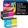 paeolos 603XL Cartucce Compatibili per Epson 603 603XL Multipack per Expression Home XP-2100 XP-2105 XP-3100 XP-4100 Workforce WF-2810 WF-2830 WF-2850 (4 Nero, 4 Ciano, 4 Magenta, 4 Giallo)
