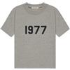 Fear of God Essentials Essential Tee 1977 Dark Oatmeal Grigio
