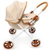 LOVE BEBÈ Carrozzina teddy pram - collezione teddy bear